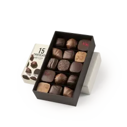 Box of dark and milk chocolate N°15 | CLUIZEL