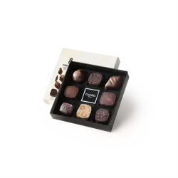 Coffret chocolat noir et lait N°8 | CLUIZEL