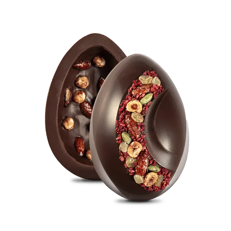 gourmet dark chocolate egg N°8 | CLUIZEL