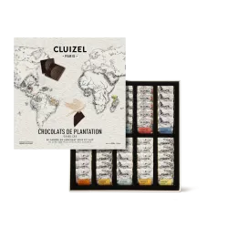 coffret 50 carrés de chocolat