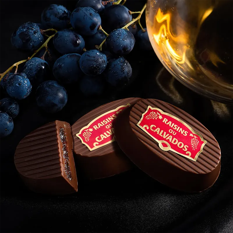 Bouchée Calvados grapes | CLUIZEL