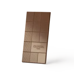 Tablette Eclats Caramel Beurre Salé chocolat lait 45% | CLUIZEL