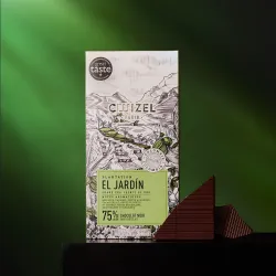 Plantation El Jardín bar 75% dark chocolate | CLUIZEL