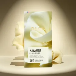 KAYAMBE GRAND IVOIRE bar 36%, white chocolate | CLUIZEL