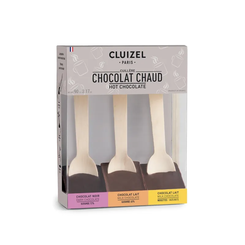 Coffret Dégustation Chocolat Chaud | CLUIZEL