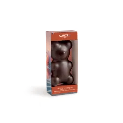 Ourson guimauve chocolat noir de noël