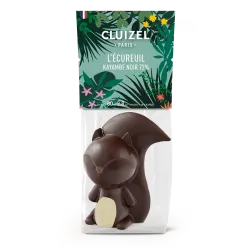 Ecureuil chocolat noir pâques | CLUIZEL