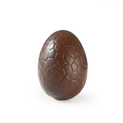 Oeuf mystère en chocolat noir