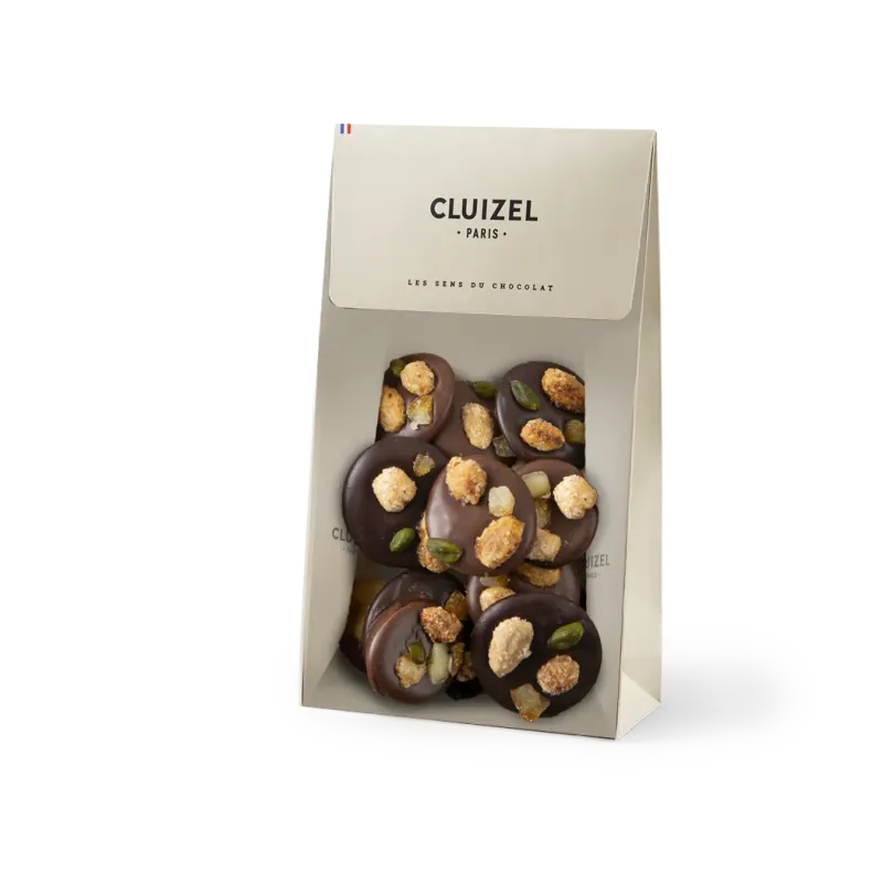 Milk and dark chocolate mix bag | CLUIZEL