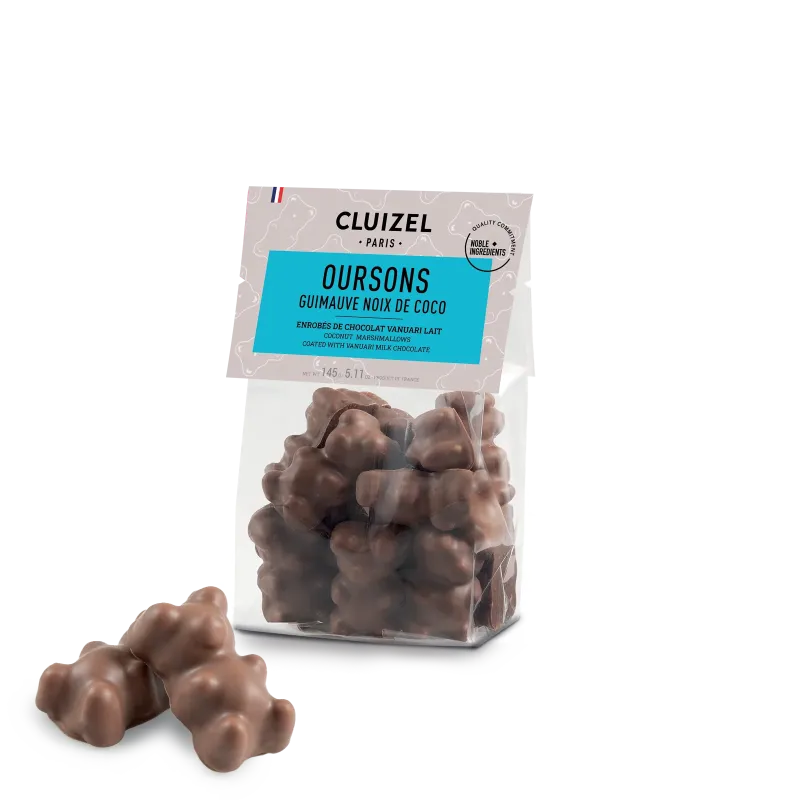 Bag of Marshmallow and Coconut Milk Bears | CLUIZEL