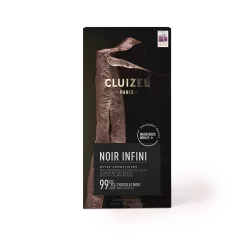 Infinite bar 99% dark chocolate | CLUIZEL