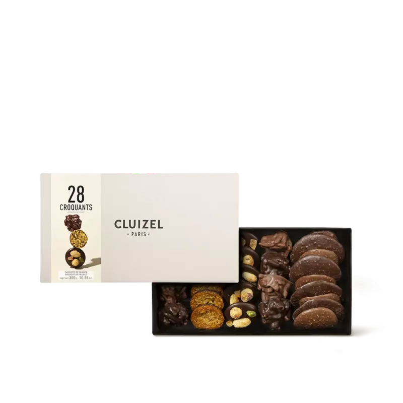 Croquants N°28 chocolate box | CLUIZEL