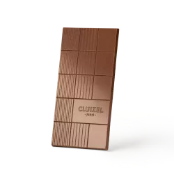 Tablette Eclats Caramel Beurre Salé chocolat lait 45% | CLUIZEL