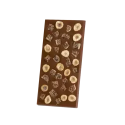 Fig & Caramelised Hazelnut bar 47% milk | CLUIZEL