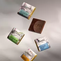 Bag Plantation chocolate squares | CLUIZEL