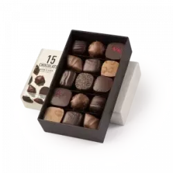 Coffret chocolat noir et lait N°15 | CLUIZEL