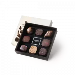 Box of dark and milk chocolate N°8 | CLUIZEL