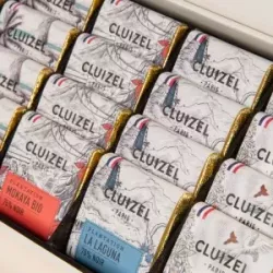 Coffret carrés chocolat de Plantation | CLUIZEL