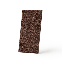 Cocoa nibs bar 72% dark chocolate | CLUIZEL