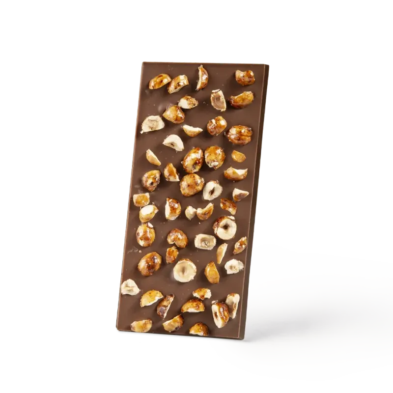 Tablette Noisettes caramélisées lait 48% | CLUIZEL