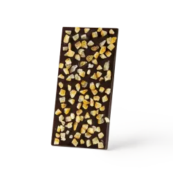 Orange peels bar 72% dark chocolate | CLUIZEL