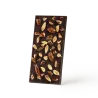 Caramelized almonds bar 72 % dark chocolate | CLUIZEL