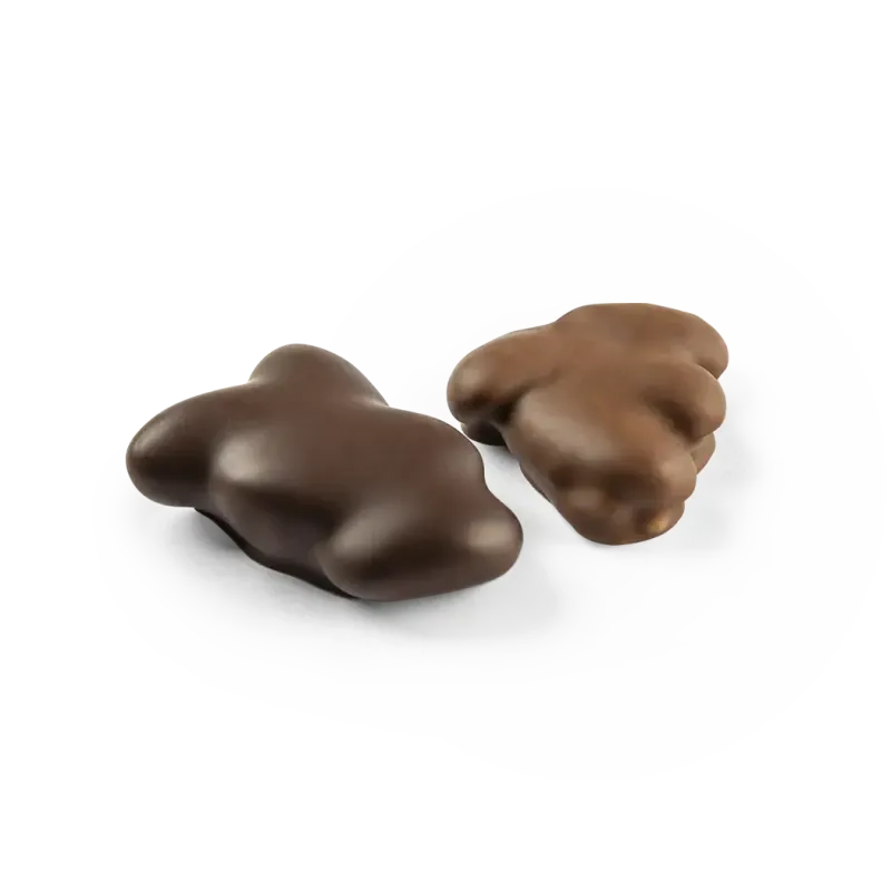 Poche Croquamande noir et lait | CLUIZEL