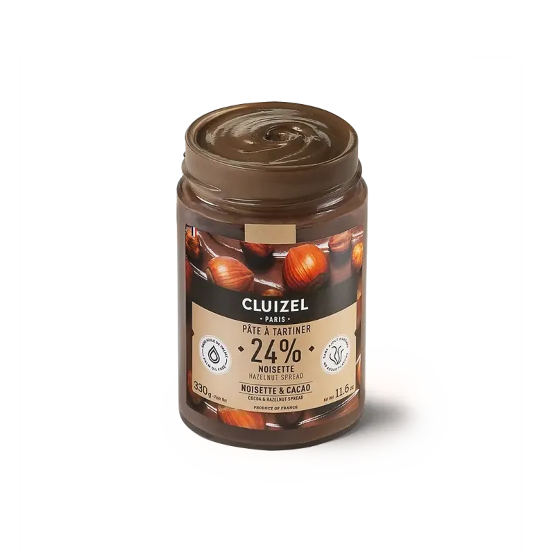 Pâte à tartiner noisette 24%