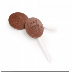 Pack of 5 Cocoa Jungle lollipops | CLUIZEL