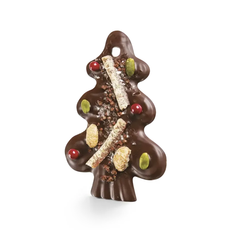 Sapin de Noël chocolat noir