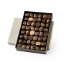 Coffret praliné noir et lait n°48