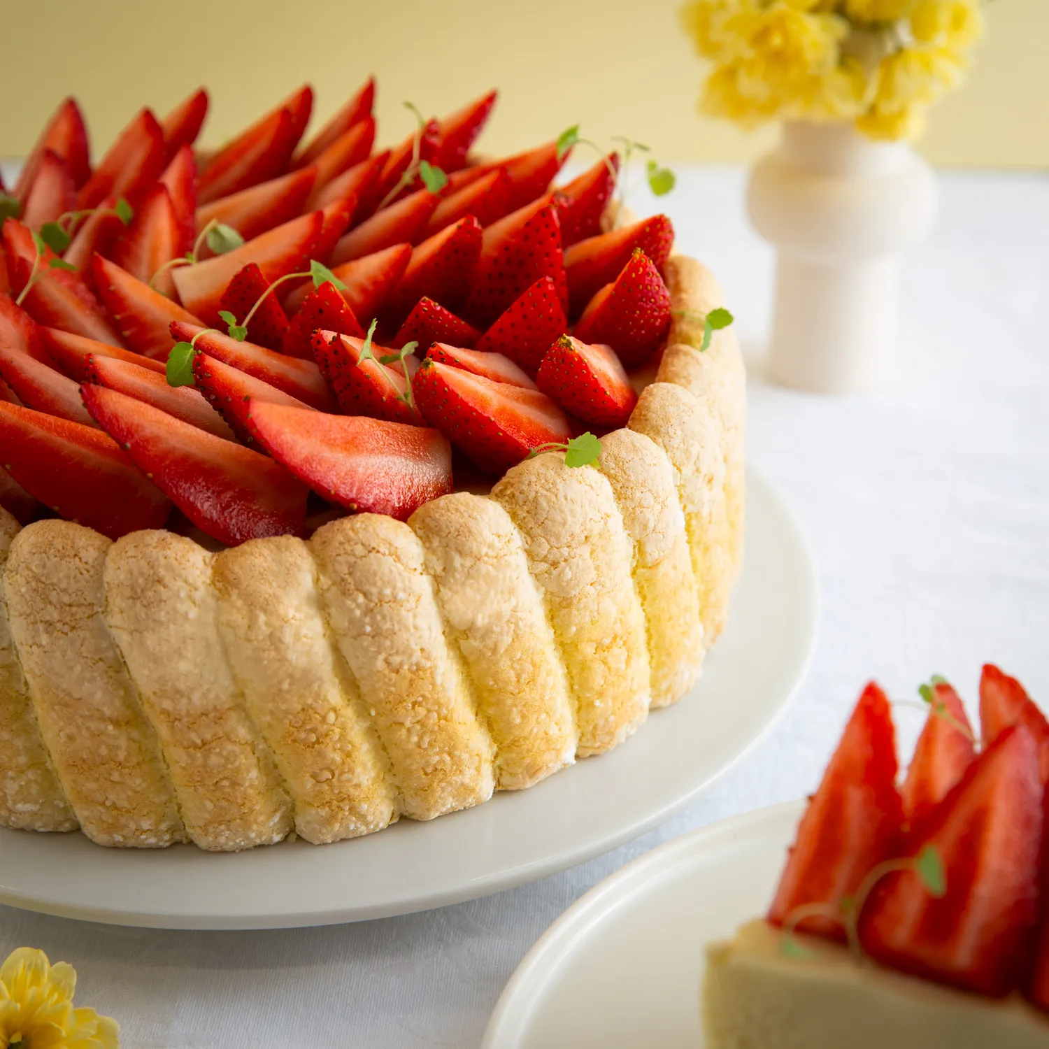 Charlotte aux fraises