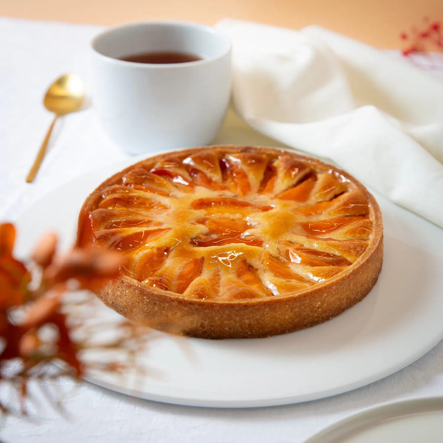Tarte à l'abricot
