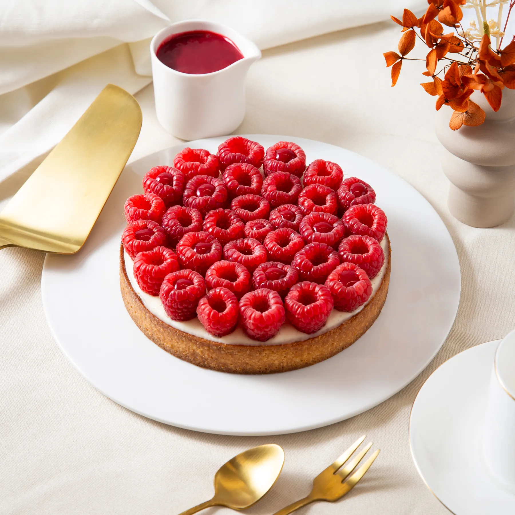 Tarte framboise